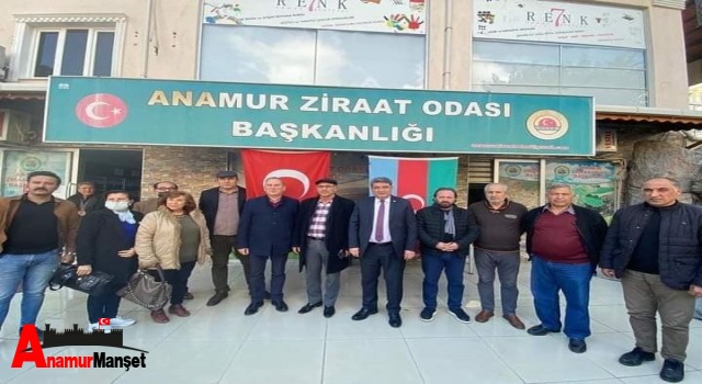 CHP'li Gökçel, Anamur’da Sivil Toplum Kuruluşlarını ve esnafları ziyaret etti