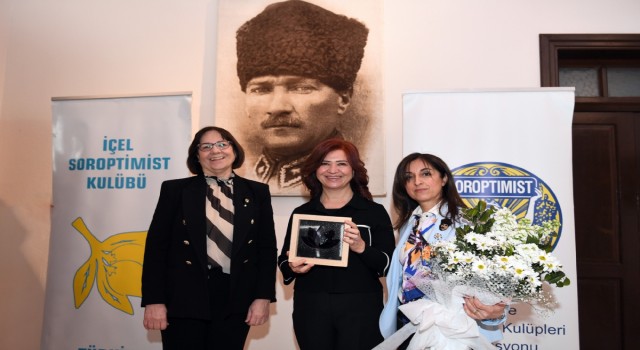 Meral Seçer’e İçel Soroptimist Kulübü’nden Ödül