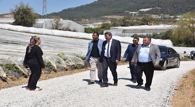 Başkan Kılınç, Bozdoğanda Asfalt Dökümüne Start Verdi