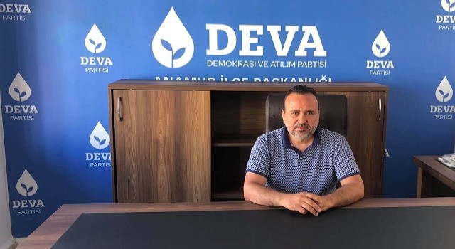 Deva Partisi Anamur İlçe Başkanı Murat DOĞAN'dan Ramazan Bayramı mesajı