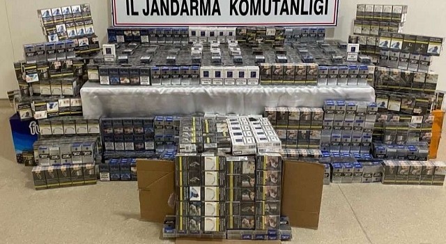 Jandarmadan Sigara Kaçakçılarına Operasyon