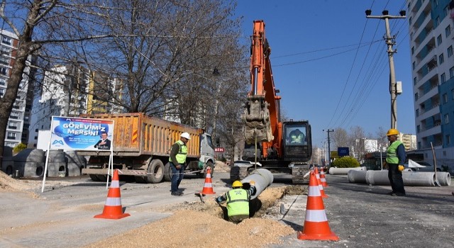 MESKİ, Yağmursuyu Çalışmalarına Tüm İlçelerde Devam Ediyor