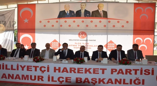 MHP Anamur, Adım Adım 2023 -Anlatma ve Aydınlatma Toplantısı Gerçekleştirdi