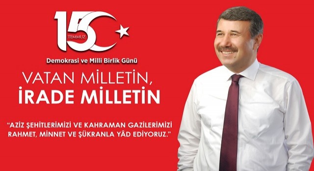 Başkan Kılınç'tan 15 Temmuz Demokrasi ve Milli Birlik Günü Mesajı