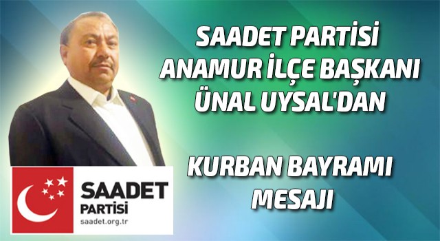 Başkan Uysal'dan Kurban Bayramı Mesajı