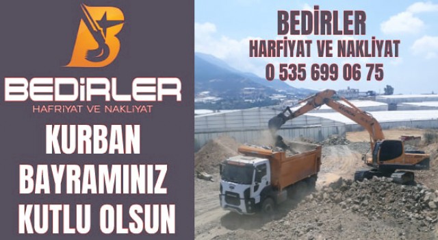 Bedirler Harfiyat ve Nakliyat, Kurban Bayramınızı Kutlar