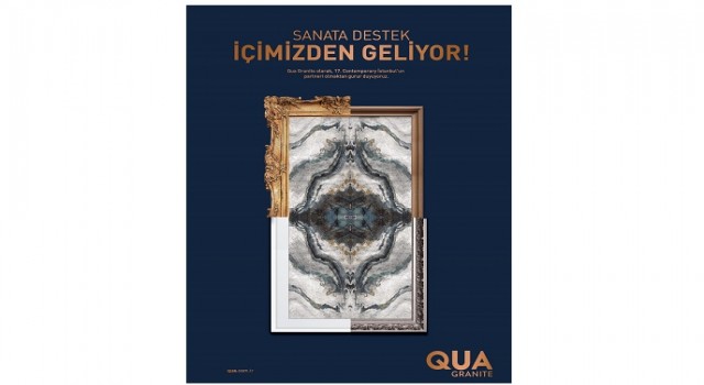 QUA Granite, Contemporary İstanbul’un partneri oldu