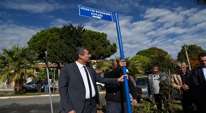 Hüseyin Bozdemir'in Adı Sokakta Yaşatılacak