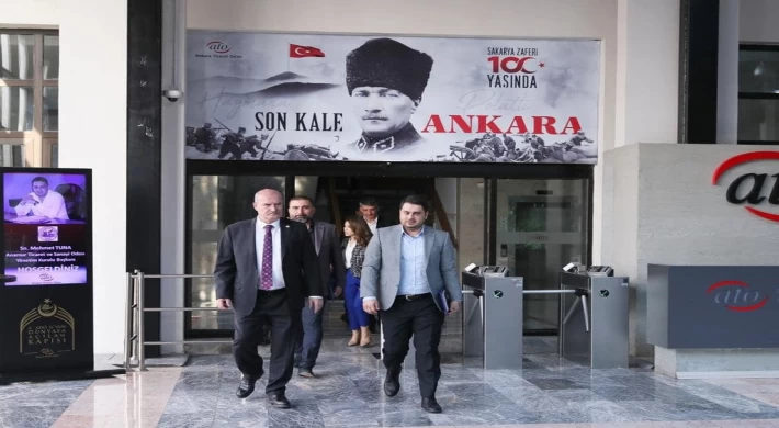 ANTSO  Heyeti  Ankara’ya Çıkarma  Yaptı