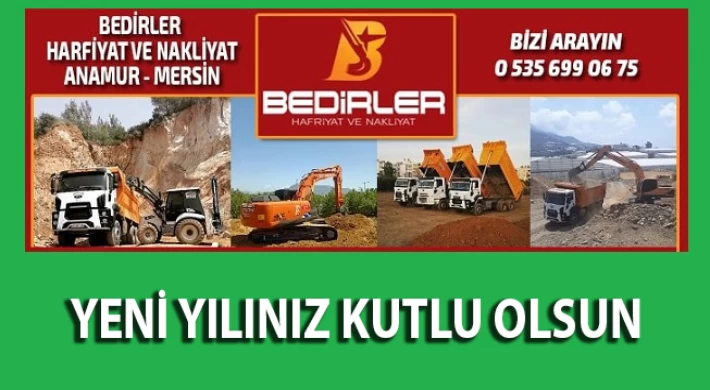 Bedirler Harfiyat ve Nakliyat, Yeni Yılınız Kutlu Olsun