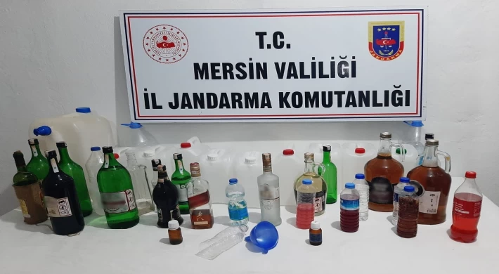 Bozyazı'da Sahte İçki Operasyonu 1 Gözaltı