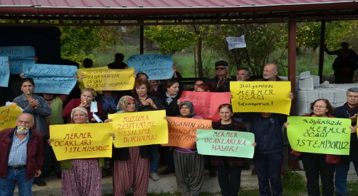 Emirşah ve Korucuk Doğa Tahribatına Hayır Dedi