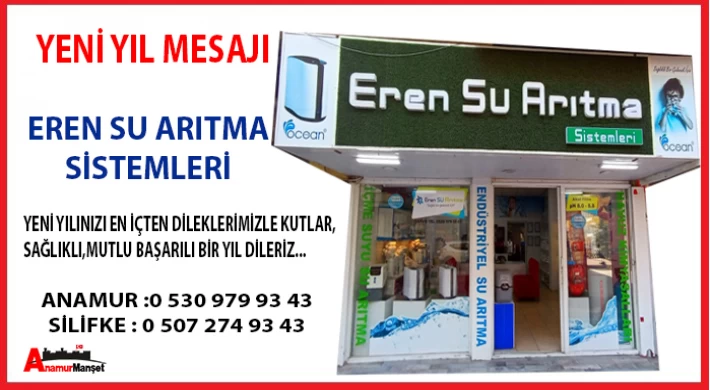 Eren Su Arıtma : Yeni Yılınız Kutlu Olsun