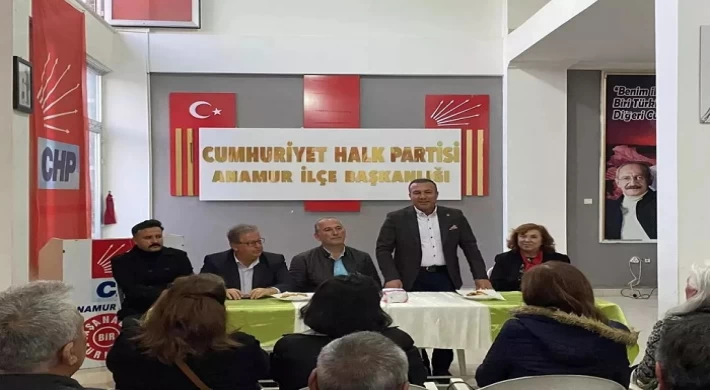 CHP Mersin Milletvekili A.Adayı Mehmet Saydam'dan Anamur Ziyareti