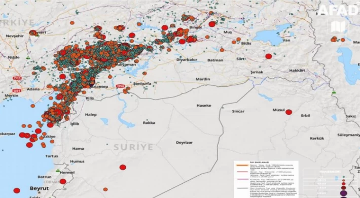 AFAD: Bir ayda 14 bine yakın deprem meydana geldi