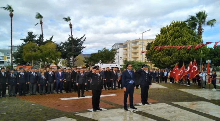 Bozyazı’da 18 Mart Şehitleri Törenle Anıldı