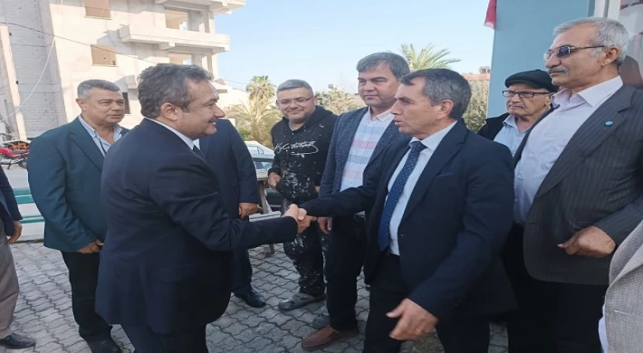 İYİ Parti Milletvekili Aday Adayı Hüseyin Aksan'dan Anamur İYİ Parti Ziyareti