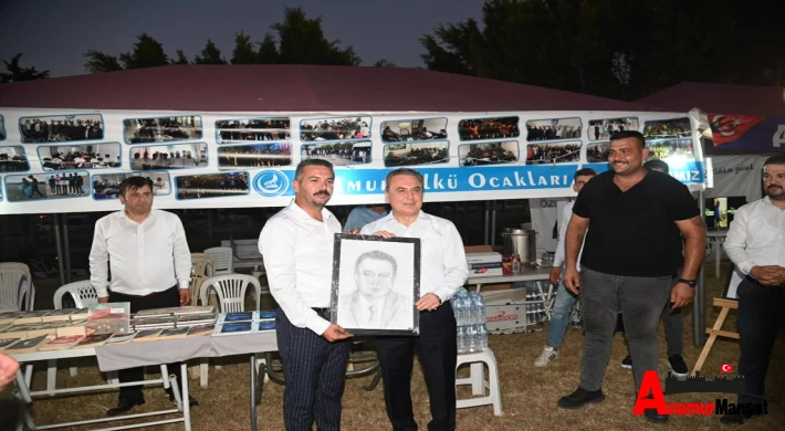 Anamur Ülkü Ocaklarına Festival Alanında Yoğun İlği