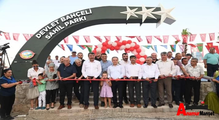 Anamur'da Dr.Devlet Bahçeli Sahil Parkı 2.Etap Açılışı Gerçekleşti