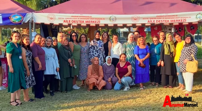 Anamur Aile Destek Merkezi'ndeki Kadınlar Hem Üretiyor Hem Kazanıyor