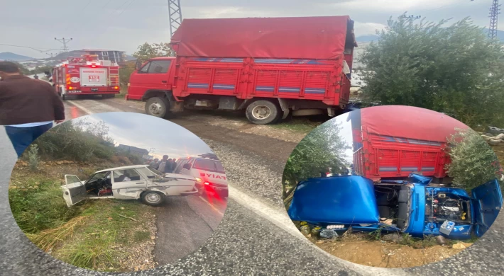 Anamur'da 3 Aracın Karıştığı Trafik Kazasında 3 Kişi Yaralandı