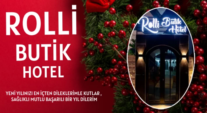 Rolli Butik Hotel : Mutlu Yıllar