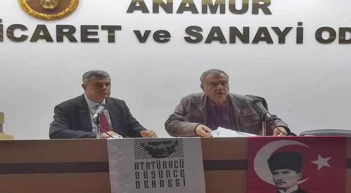 Anamur ADD “Uğur Mumcu” Konferansı Düzenledi