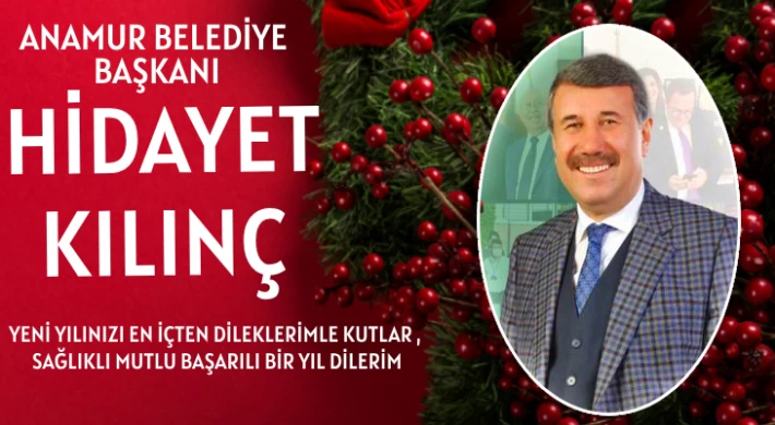 Başkan Kılınç'tan Yeni Yıl Kutlama Mesajı