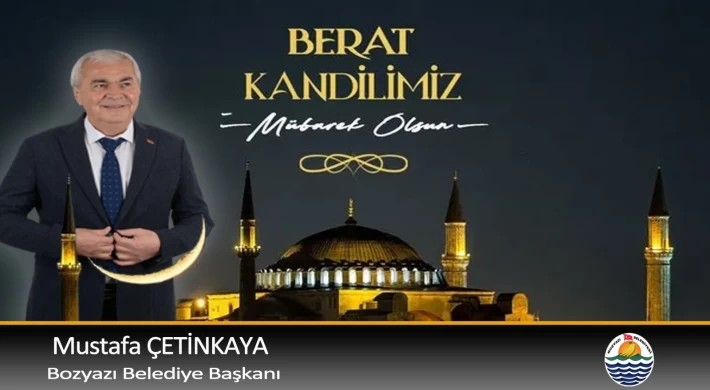 Mustafa Çetinkaya'dan Berat Kandili Mesajı