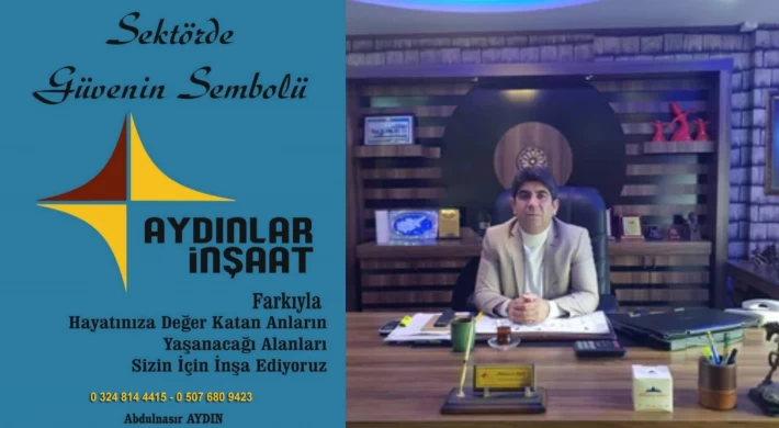 Aydınlar İnşaat- Abdulnasır Aydın Kurban Bayramınızı Kutlar