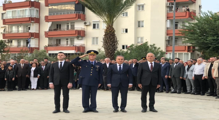 Anamur’da 10 Kasım Atatürk’ü Anma ve Çelenk Töreni