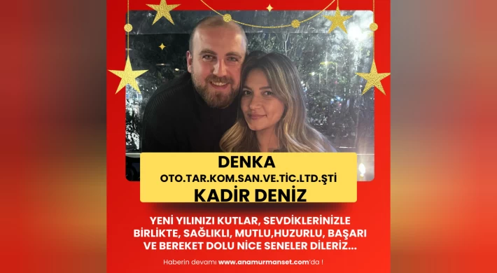 DENKA - Kadir Deniz : Yeni Yılınız Kutlu Olsun