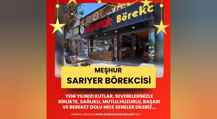 Meşhur Sarıyer Börekcisi: Yeni Yılınız Kutlu Olsun