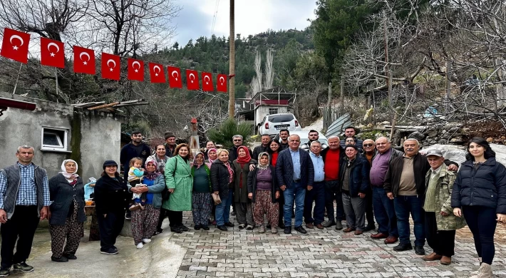 Anamur CHP Heyetinden Sugözü Mahallesine Ziyaret