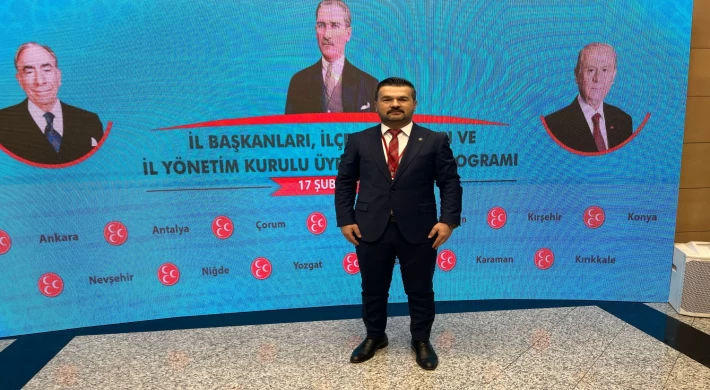 MHP Anamur İlçe Başkanı Mehmet Yayla, Genel Merkezde Eğitim Programına Katıldı