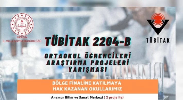 Anamura Büyük Gurur ! Tübitak 2204-B Yarışmasında Bölge Finallerine Katılıyoruz