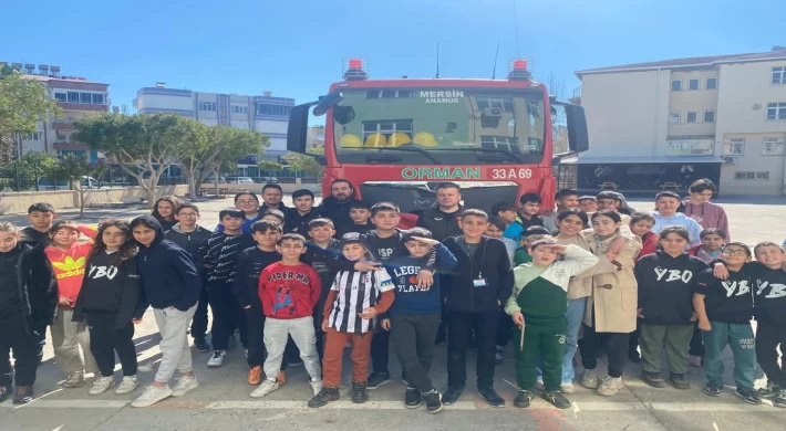 Anamur'da Öğrencilere Ormanın Önemi Ve Orman Yangınları Konusunda Eğitim Verildi