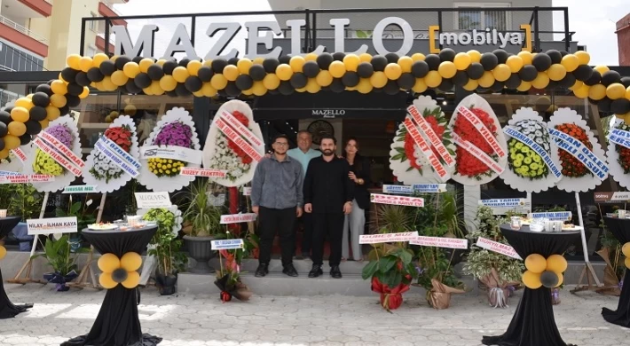 Mazello Mobilya Anamur'da Törenle Hizmete Açıldı