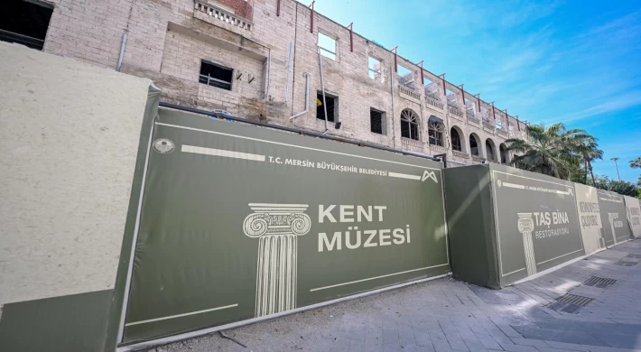 Mersin’in Hafızası Taş Bina, ‘Kent Müzesi’ne Dönüşüyor