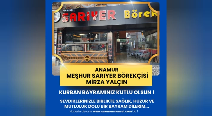 Meşhur Sarıyer Börekçi - Mirza Yalçın Kurban Bayramınızı Kutlar