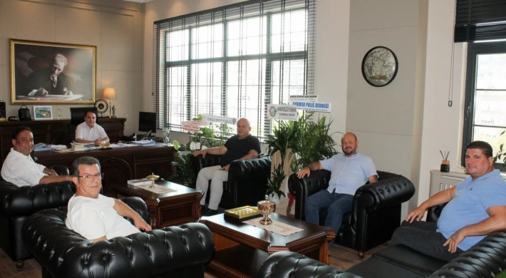 Ziraat Mühendisleri Odası’ndan Kaymakam Kemal Duru’ya Hayırlı Olsun Ziyareti