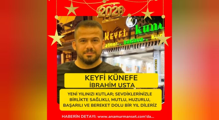 Keyf-i Künefe – İbrahim Usta’dan Yeni Yıl Mesajı
