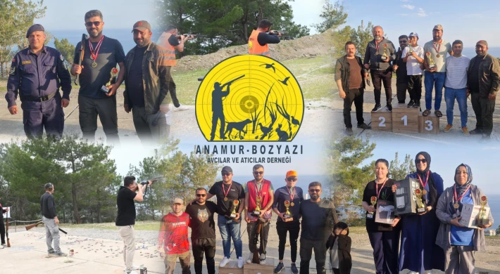 Anamur - Bozyazı Avcılar ve Atıcılar Derneği Egemenlik Kupası Trap Tek Kurşun Yarışması Düzenledi