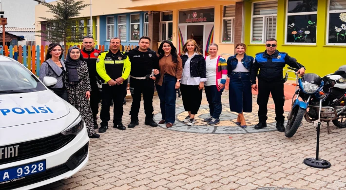 Anamur'da Anaokulu’nda Polis Haftası Coşkusu