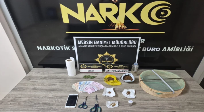 Anamur’da Uyuşturucu Operasyonu: 1 Şüpheli Tutuklandı