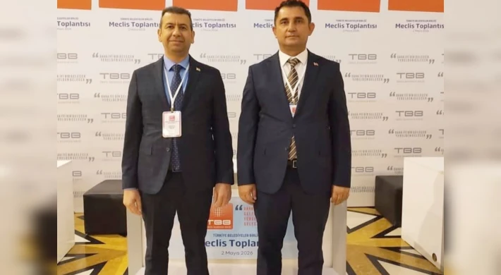 Erdem Şakrucu ve Tekin Mutlu Türkiye Belediyeler Birliği Seçimine Katıldı