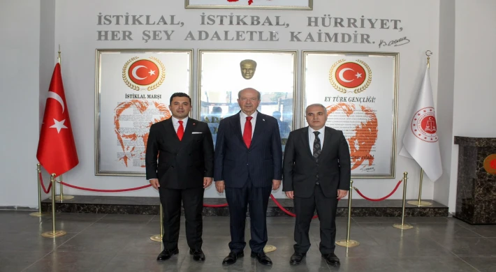 Ersin Tatar Anamur Adalet Sarayı'nda: Teşekkür, Kardeşlik ve Tarihi Bağlara Vurgu