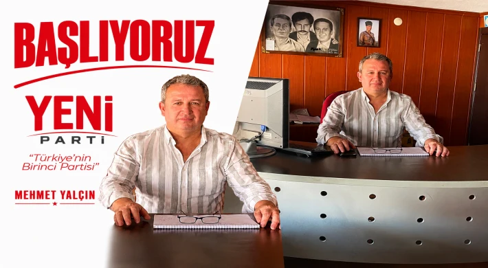 Mehmet Yalçın Yeni Parti Anamur İlçe Başkanlığı İçin Gündemde! "Başlıyoruz" Paylaşımı Dikkat Çekti