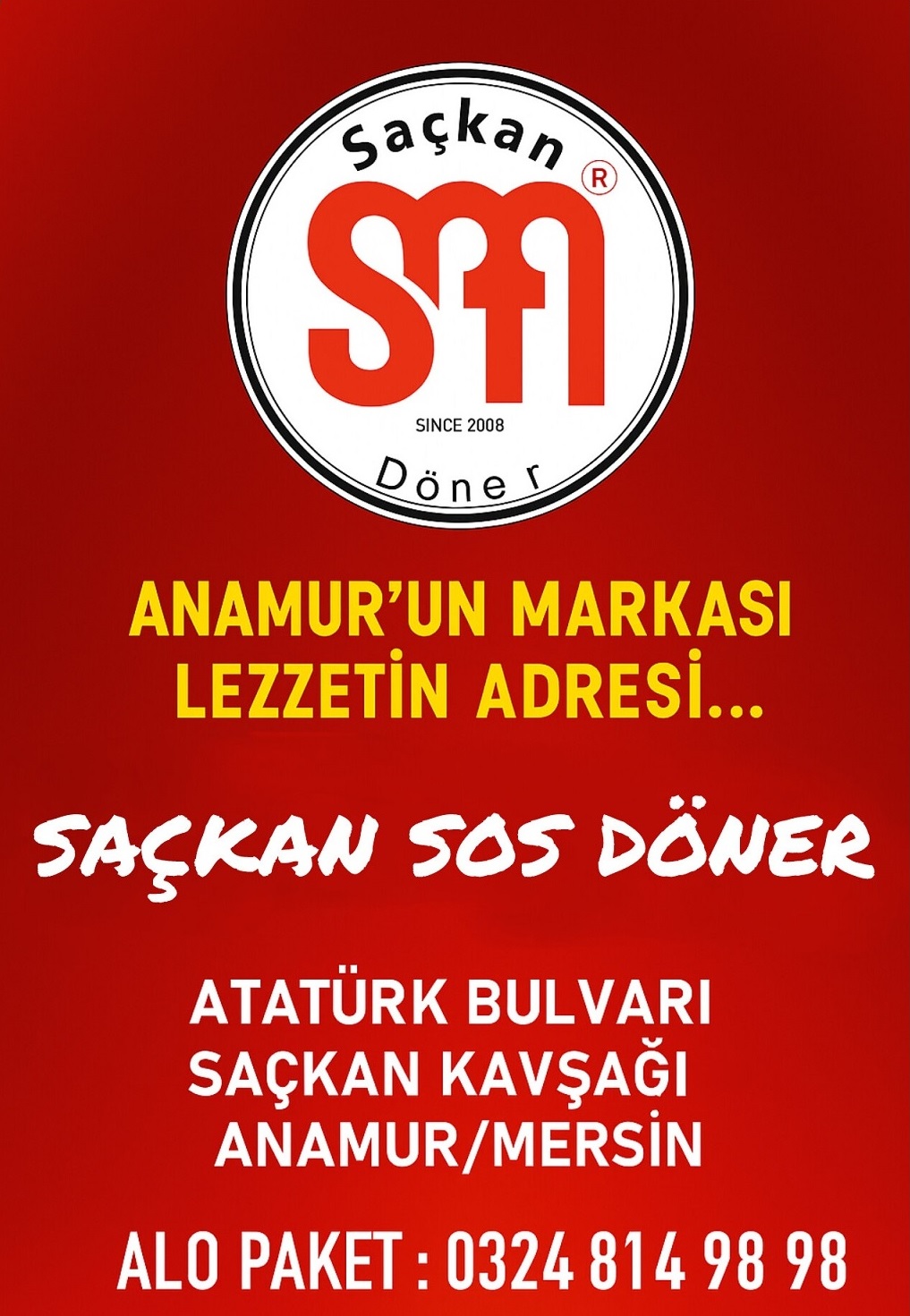 SAÇKAN SOS DÖNER