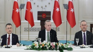 Cumhurbaşkanı Erdoğan, AB üyesi ülkelerin büyükelçileriyle yapılan toplantıya katıldı